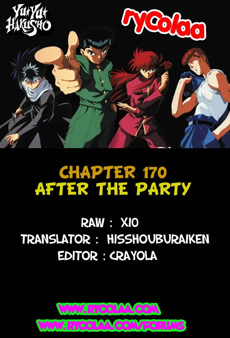 Yu Yu Hakusho Chapter 170 1